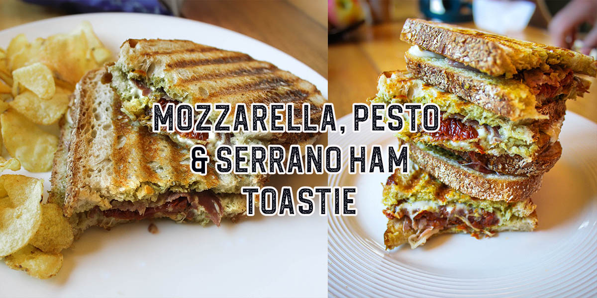 Try This Epic Cheese, Ham and Pesto Toastie