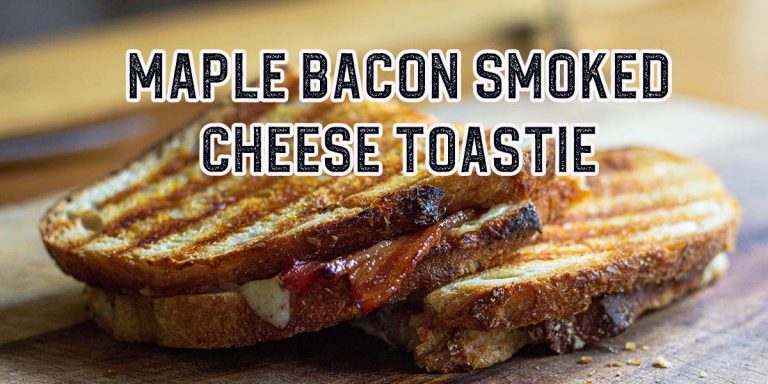How To: Maple Glazed Bacon and Smoked Cheese Toastie