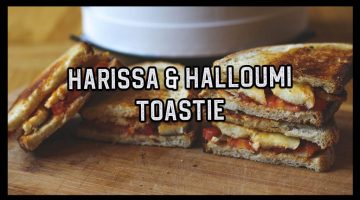 Harissa & Halloumi sandwich