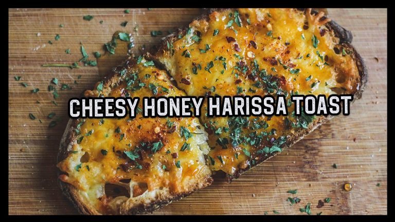 Make This Easy Cheesy Honey Harissa Toast in 5 Minutes