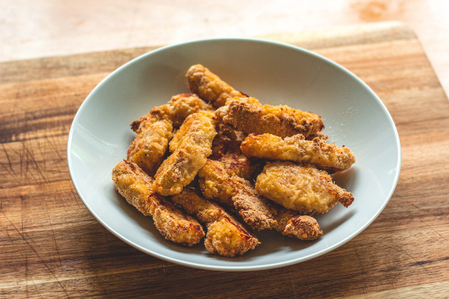 How To Homemade Breaded Chicken Goujons The Breadski Brothers