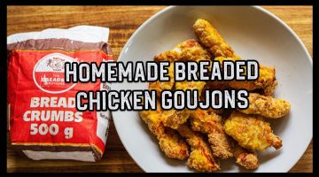 Homemade Breaded Chicken Goujons
