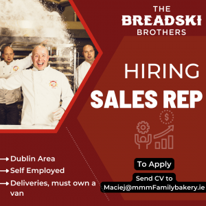 We are Hiring a Sales Rep